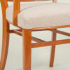 English mahogany Model X6772 extending dining table & six chairs designed by Frank Whitton for Gordon Russell of Broadway, c. 1950