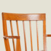 English mahogany Model X6772 extending dining table & six chairs designed by Frank Whitton for Gordon Russell of Broadway, c. 1950
