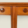 English mahogany Model X6772 extending dining table & six chairs designed by Frank Whitton for Gordon Russell of Broadway, c. 1950