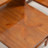 Pair of American Mid Century inlaid teak end tables by Lane Alta Vista, c. 1960