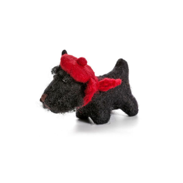 Amica Felt, Black Scottie Dog