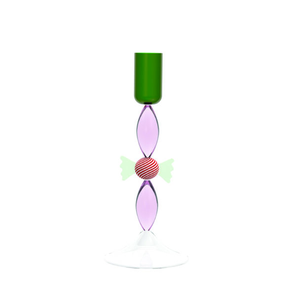 Ichendorf, Nutcracker candleholder, red & green candy