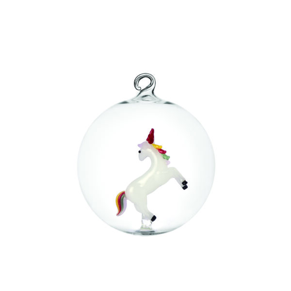 Ichendorf, Woodland Tales bauble, unicorn